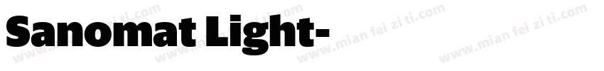 Sanomat Light字体转换
